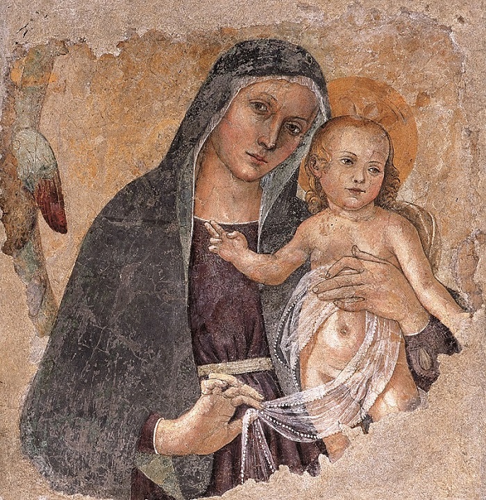 La Madonna delle Partorienti dalle Grotte Vaticane